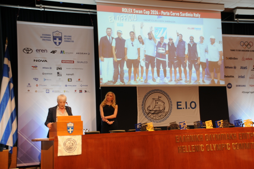 Ιστιοπλοΐα: Η τελετή απονομής των αγώνων κατάταξης Ανοικτής Θαλάσσης