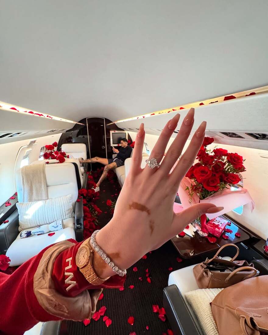 Η Γουίνι Χάρλοου είπε το μεγάλο «ναι» στον σύντροφό της, Κάιλ Κούζμα - Η πρόταση γάμου στο ιδιωτικό τζετ και το μονόπετρο δαχτυλίδι