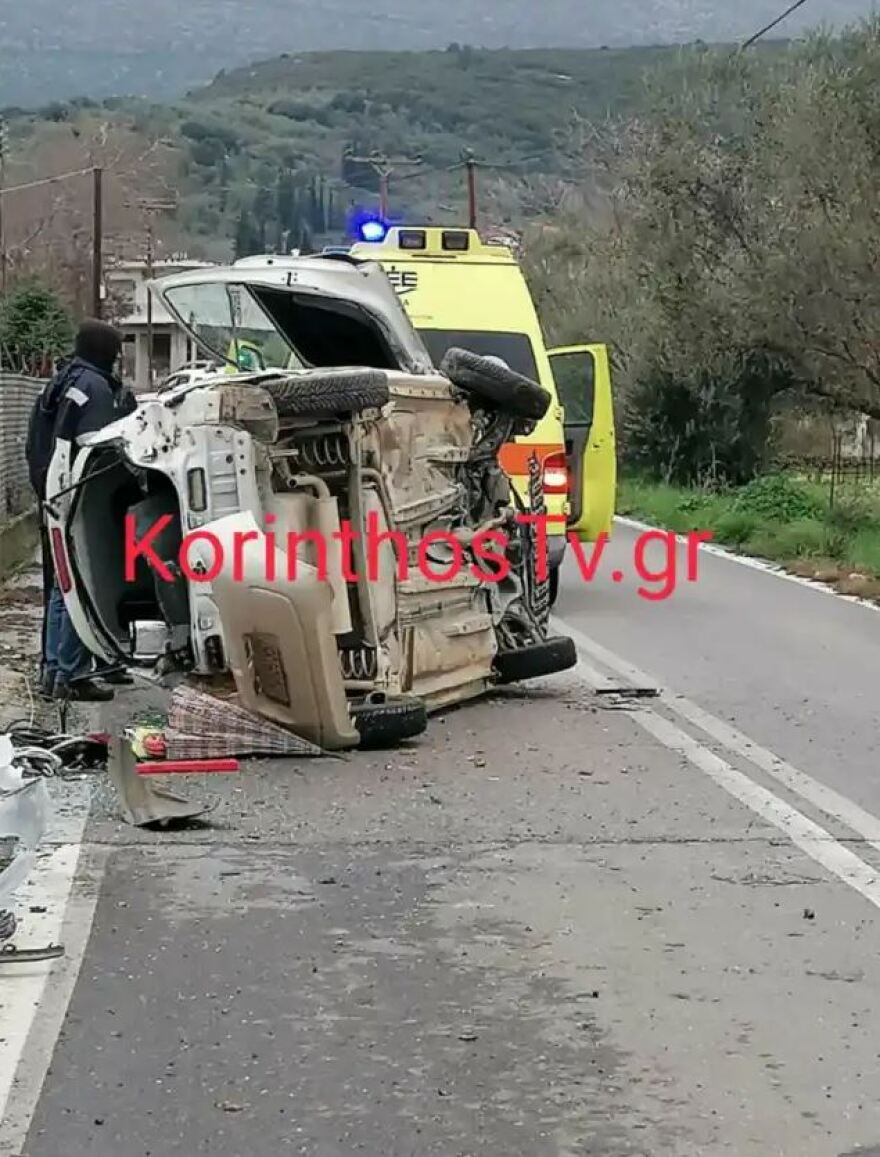 Τραγωδία στη Νεμέα: Tροχαίο δυστύχημα με μια νεκρή και έναν τραυματία - Βίντεο και φωτογραφίες