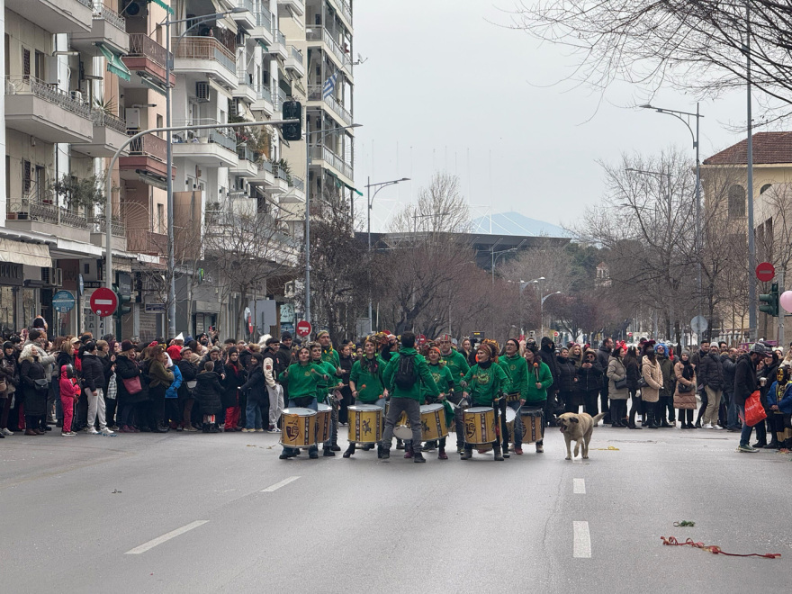  Χιλιάδες κόσμου στην καρναβαλική παρέλαση της Θεσσαλονίκης - Δείτε βίντεο και φωτογραφίες