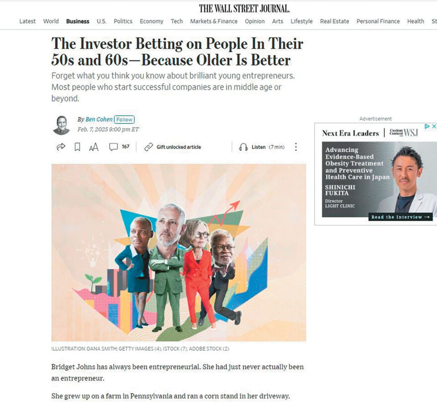 Κατερίνα Στροπωνιάτη: Χρηματοδοτεί με $300.000 startup 60άρηδων γιατί «οι ηλικιωμένοι είναι το μέλλον»