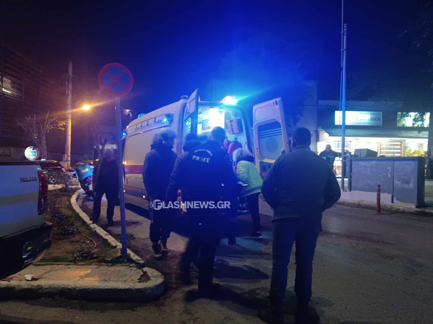 Τροχαίο με τραυματία οδηγό μηχανής στα Χανιά – Δείτε φωτογραφίες 