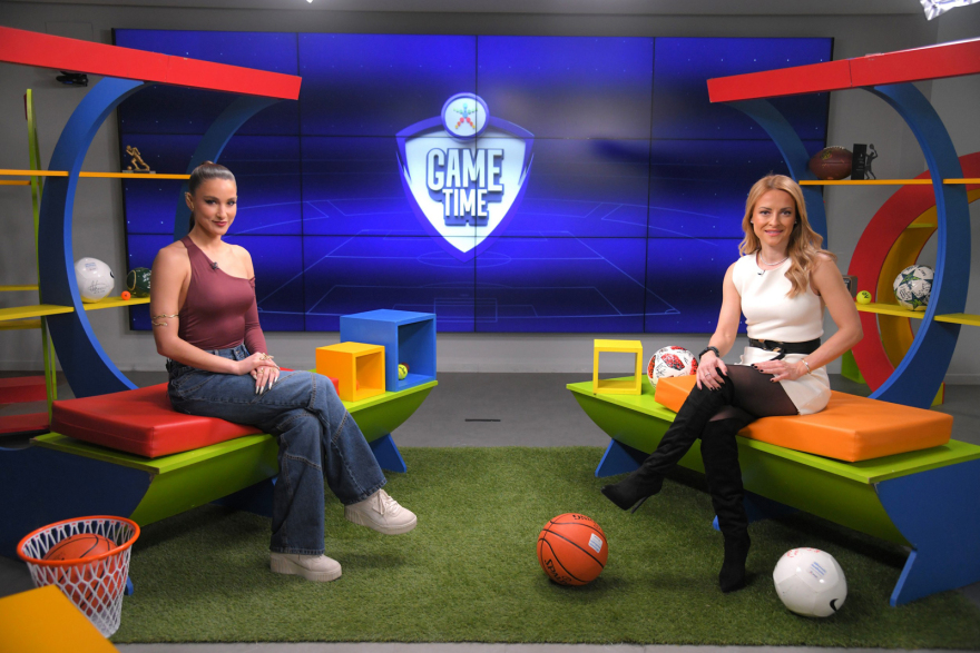 H Evangelia στο ΟΠΑΠ Game Time