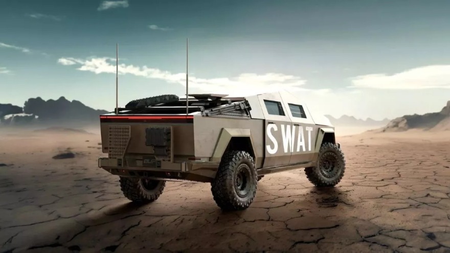 Το Tesla Cybertruck στις υπηρεσίες του Νόμου