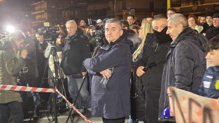 Συγκέντρωση στον ΟΣΕ Καλαμπάκας μετά από κάλεσμα της οικογένειας Πλακιά - Δείτε φωτογραφίες