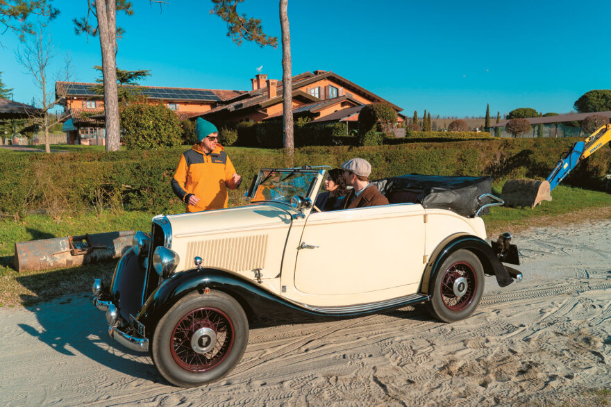 Ταξίδι στην Τεργέστη του 1930 με τη «Μεγάλη Χίμαιρα» - Τα γυρίσματα της νέας σειράς