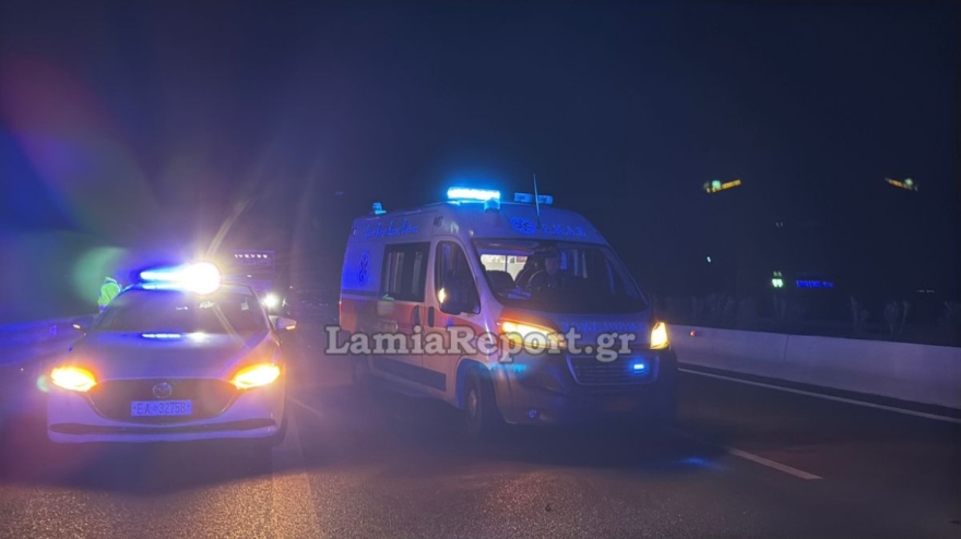 Όχημα στη Λαμία τράκαρε με φορτηγό που δεν είχε αναμμένα φώτα - Στο νοσοκομείο ο οδηγός του τζιπ