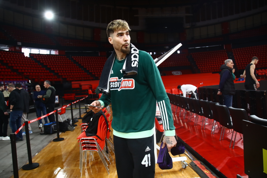 Παναθηναϊκός: Προπονήθηκε στο ΣΕΦ πριν το ντέρμπι της Euroleague με τον Ολυμπιακό - Φωτογραφίες 