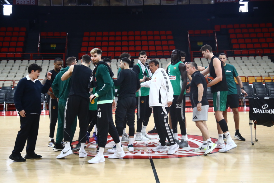 Παναθηναϊκός: Προπονήθηκε στο ΣΕΦ πριν το ντέρμπι της Euroleague με τον Ολυμπιακό - Φωτογραφίες 