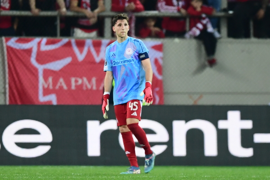 Ολυμπιακός-Μπόντο Γκλιμτ: Ο Τζολάκης αποβλήθηκε και ο Ρέτσος «βαφτίστηκε» τερματοφύλακας στα τελευταία λεπτά - Βίντεο 