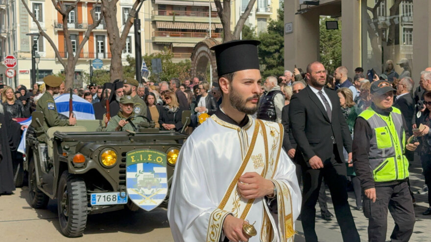 Ετάφη ο Μητροπολίτης πρώην Θεσσαλονίκης Άνθιμος 