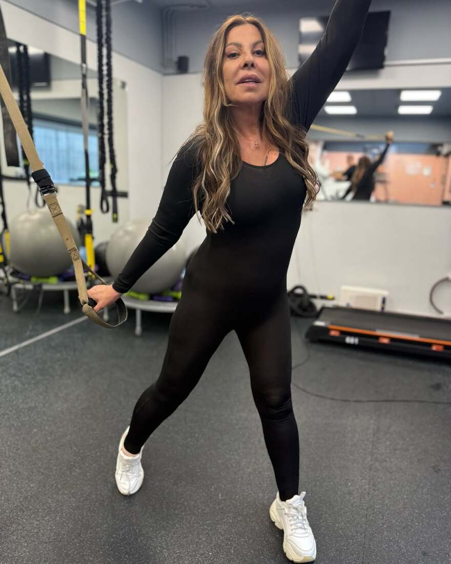 Η Άντζελα Δημητρίου ξεκίνησε την εβδομάδα της στο γυμναστήριο - Δείτε φωτογραφίες 