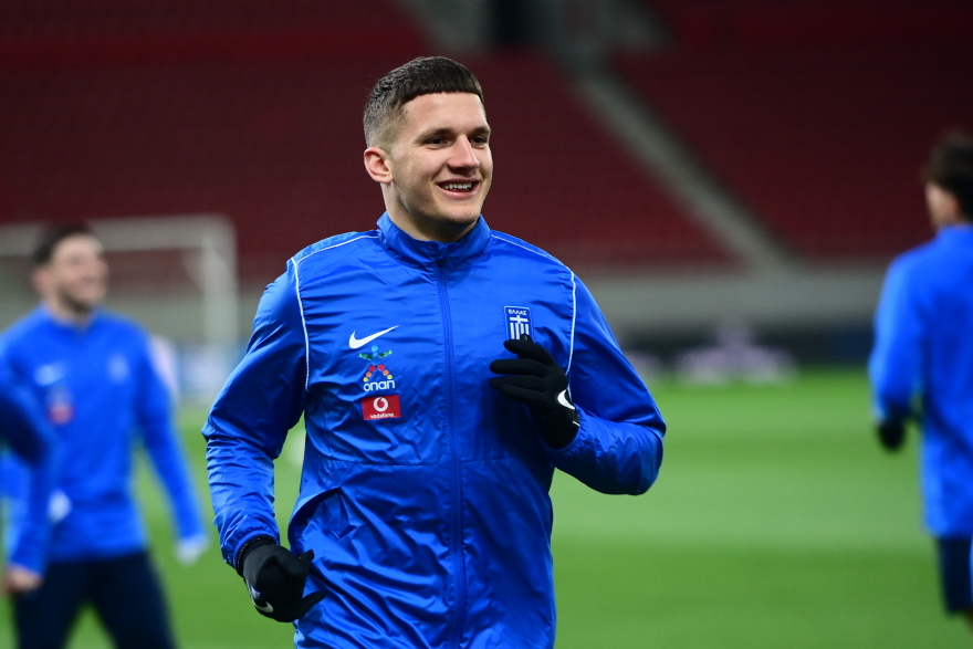 Η τελευταία προπόνηση της Εθνικής Ελλάδας στο Καραϊσκάκη πριν τον αγώνα με την Σκωτία - Βίντεο, φωτογραφίες