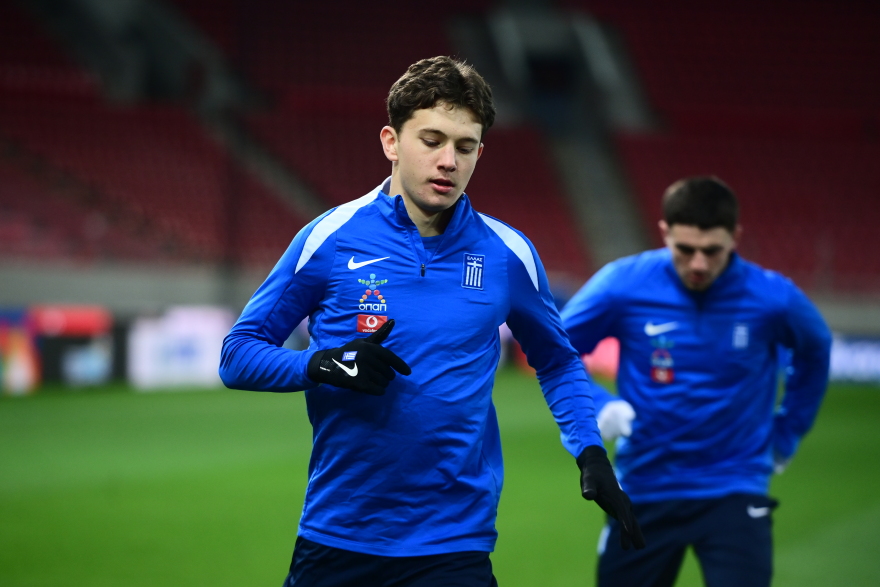 Η τελευταία προπόνηση της Εθνικής Ελλάδας στο Καραϊσκάκη πριν τον αγώνα με την Σκωτία - Βίντεο, φωτογραφίες