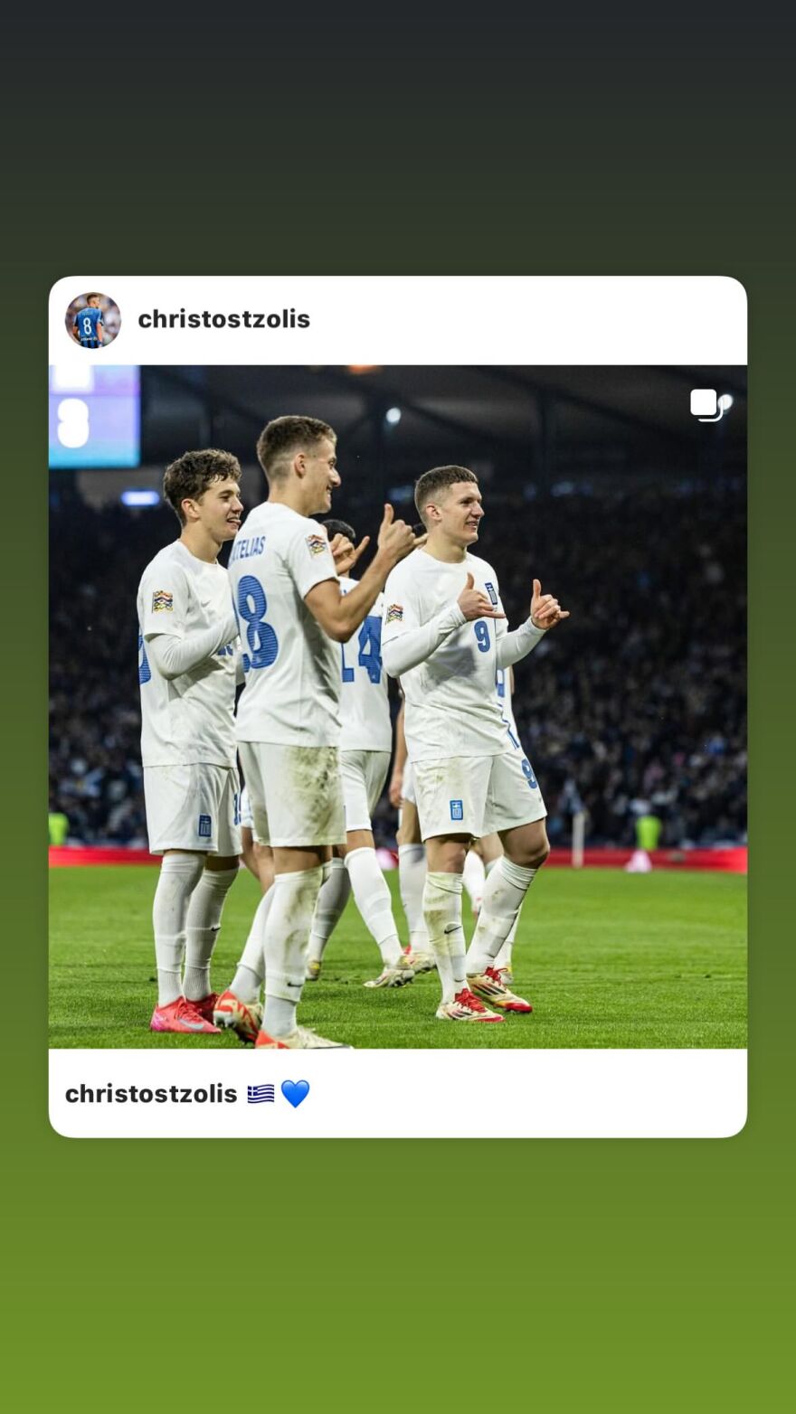 Κωνσταντίνος Καρέτσας: «Μια βραδιά για να τη θυμάσαι» - Η πρώτη ανάρτηση μετά τη μαγική βραδιά στη Γλασκώβη