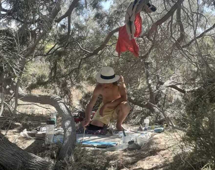 Στέφανος Ζαννής: Θέλω να βλέπω τι συμβαίνει γύρω μου. είναι προοίμιο της ζωγραφικής