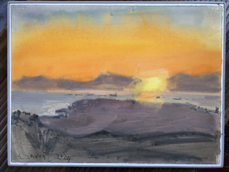 Στέφανος Ζαννής: Θέλω να βλέπω τι συμβαίνει γύρω μου. είναι προοίμιο της ζωγραφικής