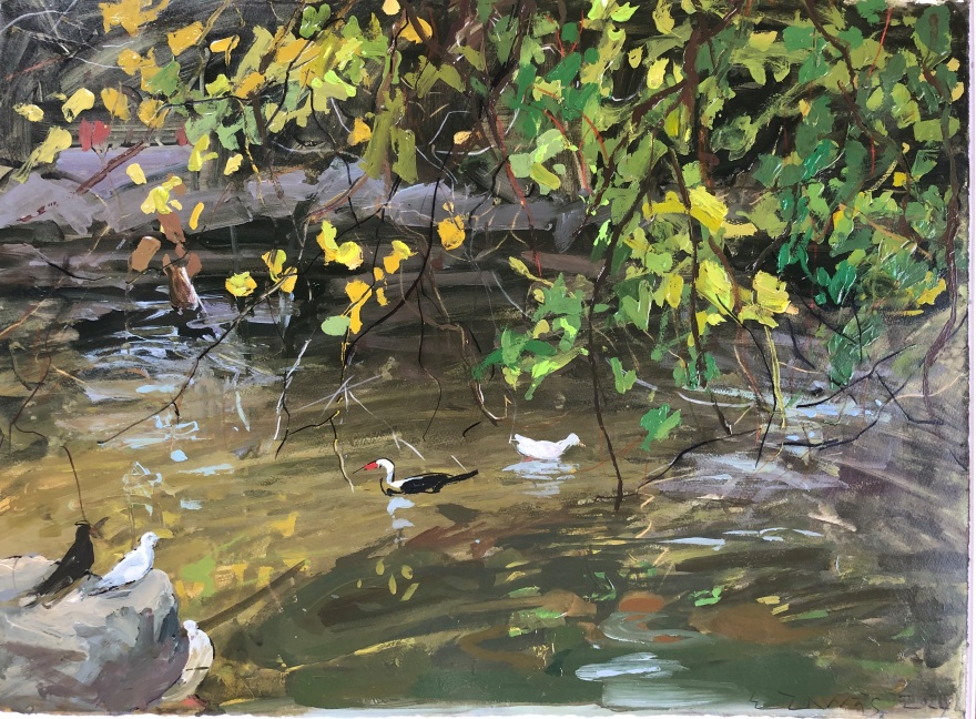 Στέφανος Ζαννής: Θέλω να βλέπω τι συμβαίνει γύρω μου. είναι προοίμιο της ζωγραφικής