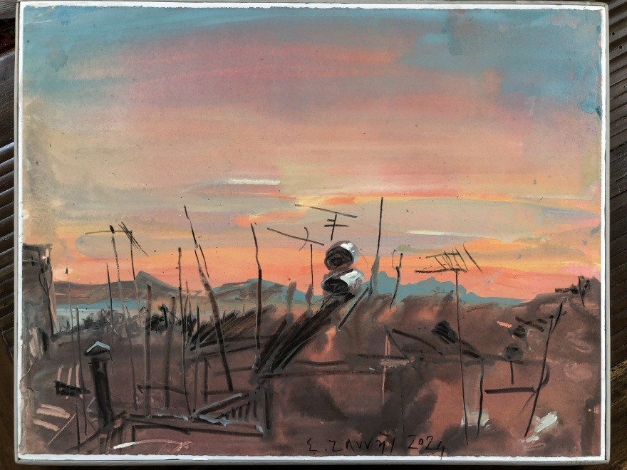 Στέφανος Ζαννής: Θέλω να βλέπω τι συμβαίνει γύρω μου. είναι προοίμιο της ζωγραφικής