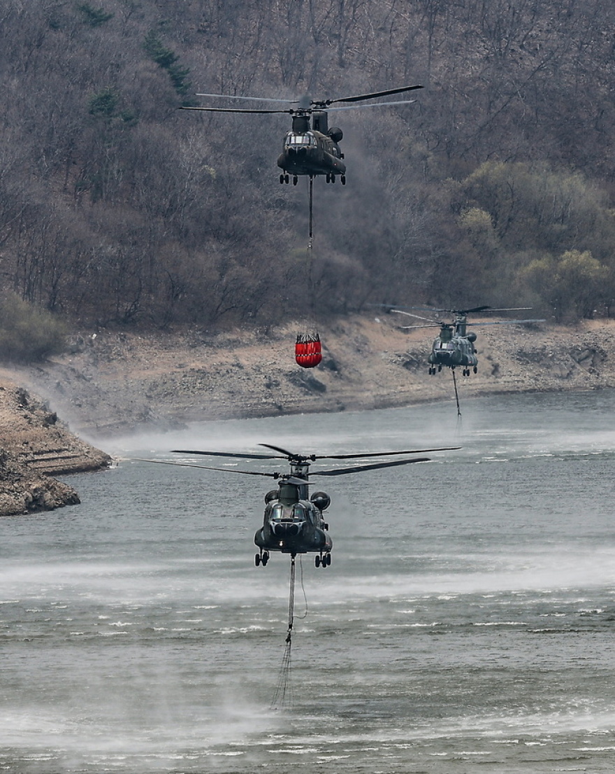 28 νεκροί από τις πυρκαγιές στη Νότια Κορέα - Οι βροχές βοήθησαν στην κατάσβεση