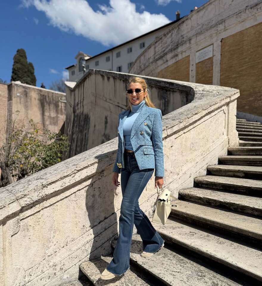 Κωνσταντίνα Σπυροπούλου: Οι φωτογραφίες από το ταξίδι που έκανε στη Ρώμη