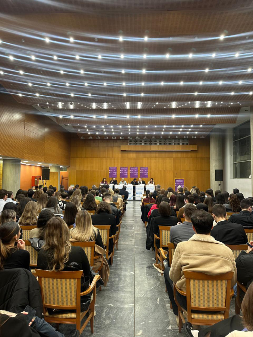 Ομιλία του Σάκη Κεχαγιόγλου στη Νομική Θεσσαλονίκης για την έμφυλη βία