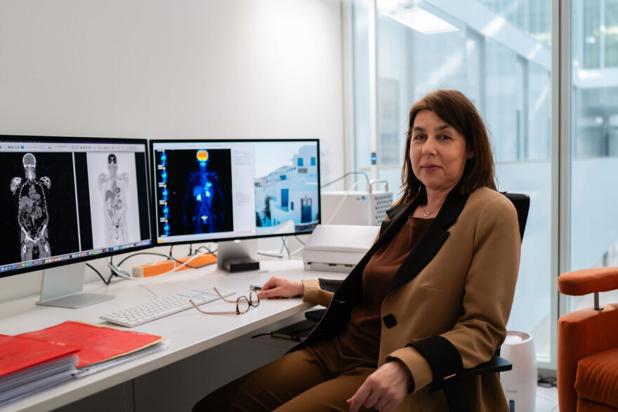 Η Αντωνία Δημητρακοπούλου - Στράους στον Δανίκα:  «Η πρόληψη σώζει από το 30%-50% των καρκίνων» 