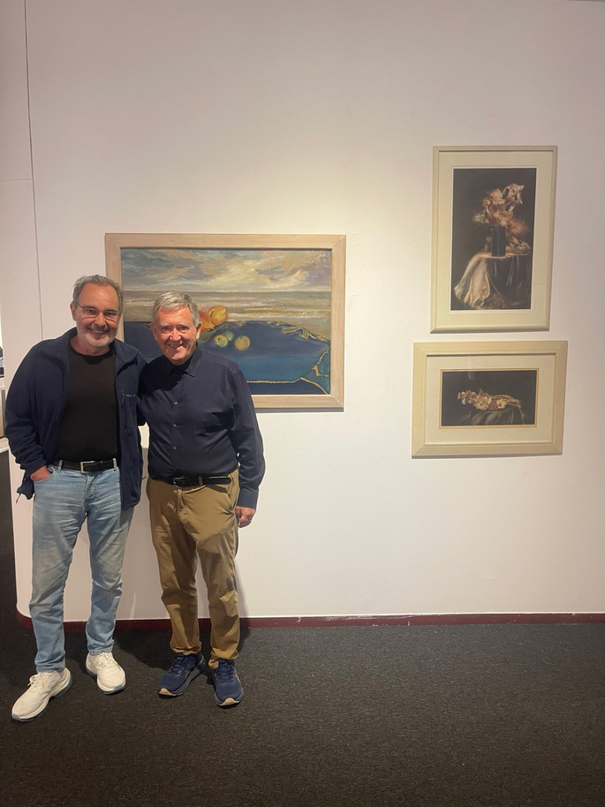 Εγκαινιάστηκε η αναδρομική έκθεση του ζωγράφου Παύλου Μοσχίδη «Ο Σαρκώσας το χρώμα»