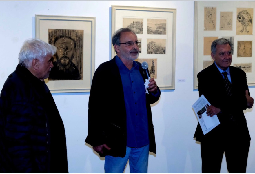 Εγκαινιάστηκε η αναδρομική έκθεση του ζωγράφου Παύλου Μοσχίδη «Ο Σαρκώσας το χρώμα»