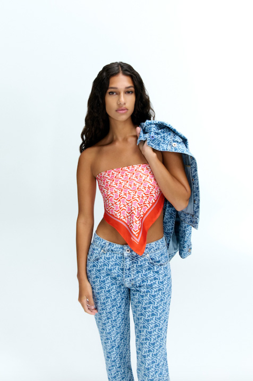 Karl Lagerfeld Jeans: Άνοιξη – Καλοκαίρι 2025 – “DENIM WITH A ‘70s TWIST”