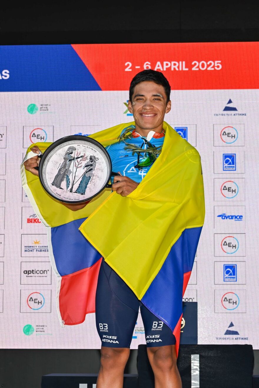 Ο Μάρτιν Λόπεζ της XDS Astana θριαμβευτής στον ΔΕΗ Tour of Hellas 2025