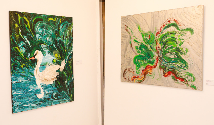 «Τα όνειρα που σου έδωσαν φτερά» από την Βάσω Γεωργιάδου - Ατομική έκθεση ζωγραφικής στο Ίδρυμα Εικαστικών Τεχνών Τσιχριτζή