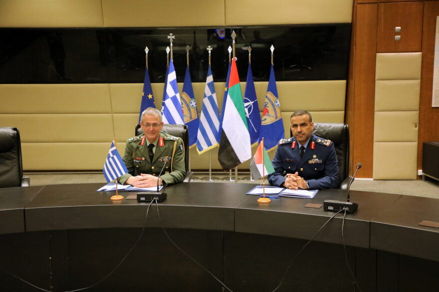 Υπεγράφη το πρόγραμμα στρατιωτικής συνεργασίας Ελλάδας - Ηνωμένων Αραβικών Εμιράτων για το 2025