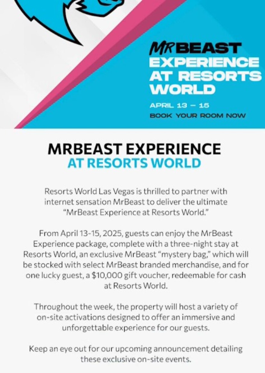 Φιάσκο στο Λας Βέγκας με το event του MrBeast – Αντί για «μοναδική εμπειρία» 1.000 δολαρίων, πήραν ένα... κουτί σοκολατάκια στο δωμάτιο