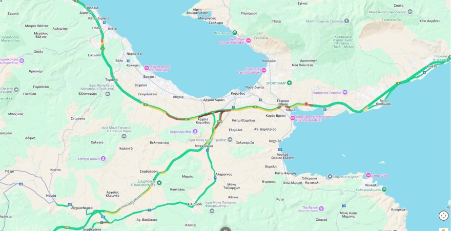 Πάσχα: Ξεκίνησε η επιστροφή των εκδρομέων – Δείτε live την κίνηση