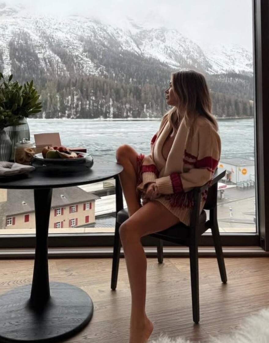 Διακοπές του Πάσχα με σκι στο Σεν Μόριτζ για την Ντιλέτα Λεότα - Φωτογραφίες