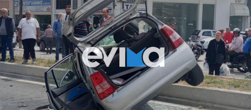 Σοβαρό τροχαίο στη Χαλκίδα - Στο νοσοκομείο μητέρα και η ανήλικη κόρη της