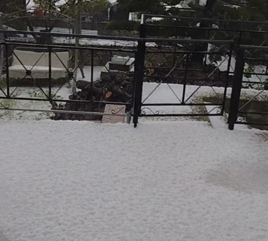 Κακοκαιρία στο Ηράκλειο: Έντονη βροχή και χαλάζι έπληξαν πολλές περιοχές του νομού - Δείτε βίντεο και φωτογραφίες