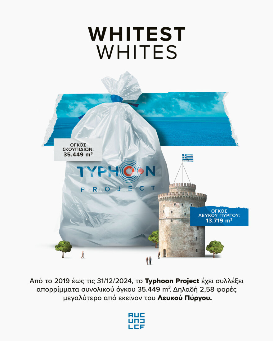 Project Typhoon: Έξι χρόνια καθαρίζουν όλες τις ακτές της Ελλάδoς