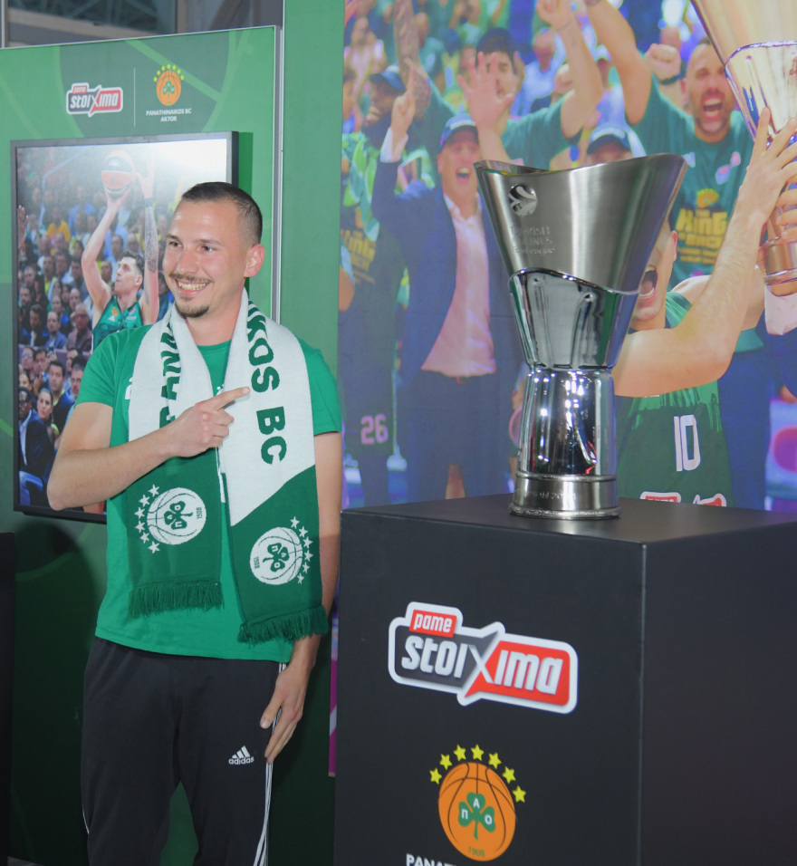 Μοναδική εμπειρία για τους φιλάθλους του Παναθηναϊκού AKTOR με το 7ο Ευρωπαϊκό Τρόπαιο στο ΟΑΚΑ