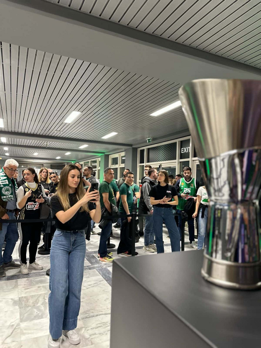 Μοναδική εμπειρία για τους φιλάθλους του Παναθηναϊκού AKTOR με το 7ο Ευρωπαϊκό Τρόπαιο στο ΟΑΚΑ