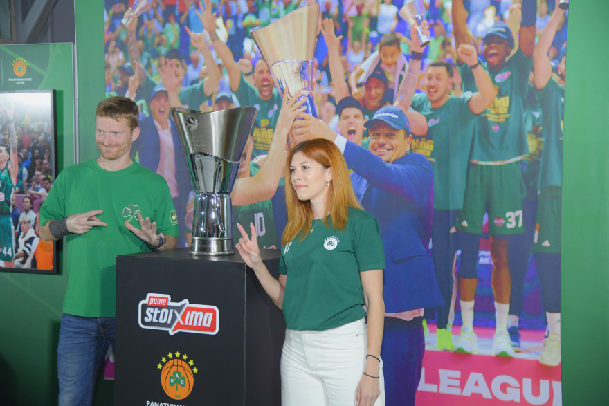 Μοναδική εμπειρία για τους φιλάθλους του Παναθηναϊκού AKTOR με το 7ο Ευρωπαϊκό Τρόπαιο στο ΟΑΚΑ