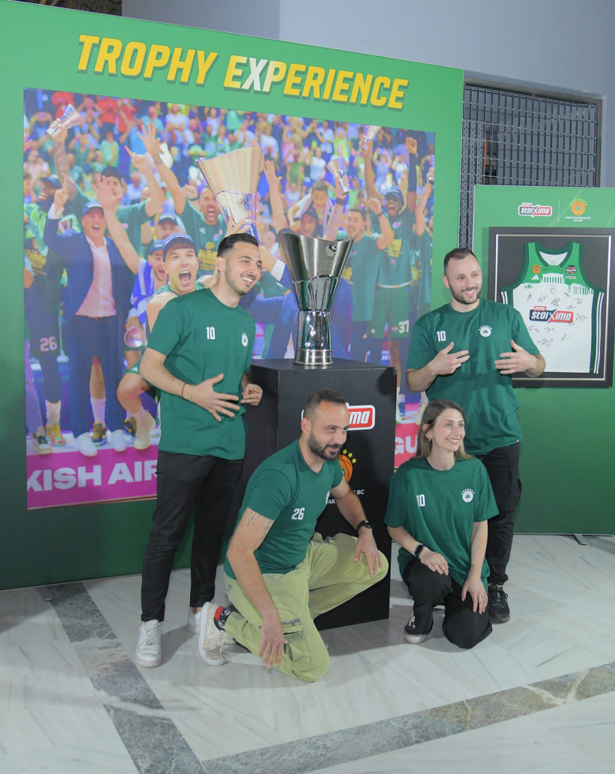 Μοναδική εμπειρία για τους φιλάθλους του Παναθηναϊκού AKTOR με το 7ο Ευρωπαϊκό Τρόπαιο στο ΟΑΚΑ