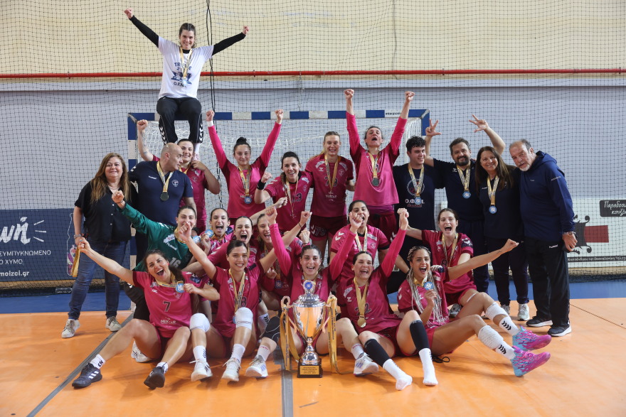 Πρωταθλήτρια Ελλάδας για 7η φορά στο χάντμπολ γυναικών η Νέα Ιωνία - Βίντεο, φωτογραφίες 