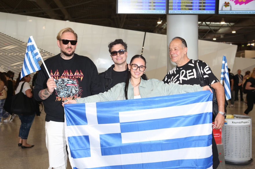 Η Κλαυδία αναχώρησε για τη Βασιλεία με την ελληνική αποστολή - Είμαστε προετοιμασμένοι για όλα, δήλωσε για τη Eurovision