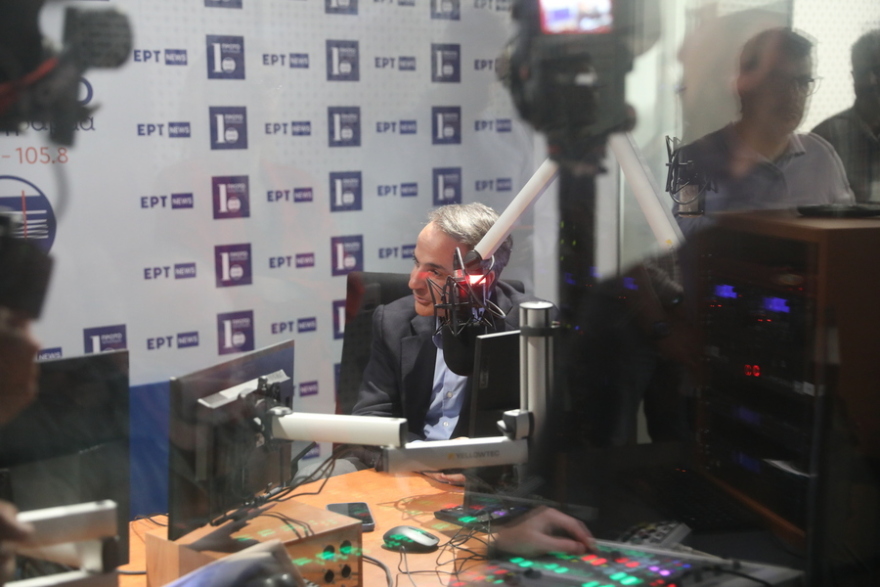 Visiting Mitsotakis in Radio: Step by step we build ERT which Greek citizens want