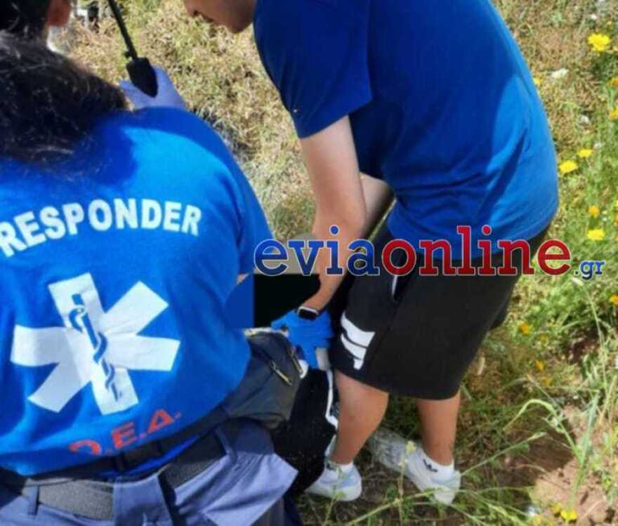 Τροχαίο ατύχημα στη Νέα Αρτάκη: Μηχανή κατέληξε σε χωράφι, τραυματίας ο οδηγός