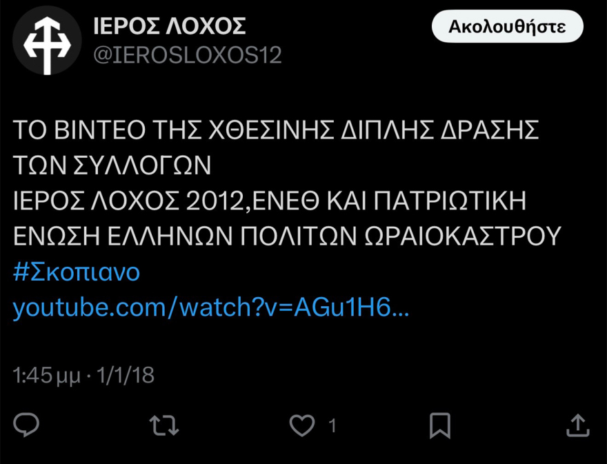 Εθνικιστική οργάνωση στη Θεσσαλονίκη: Ο τρόπος δράσης τους, η ιεραρχία και η μαζική στρατολόγηση ανηλίκων