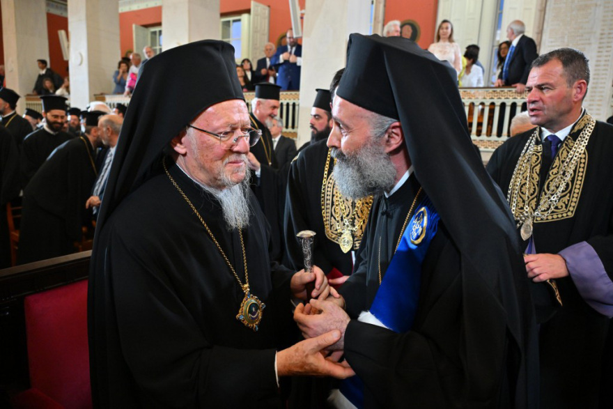 Ο Αρχιεπίσκοπος Αυστραλίας Μακάριος αναγορεύτηκε σε Επίτιμο Διδάκτορα του ΕΚΠΑ
