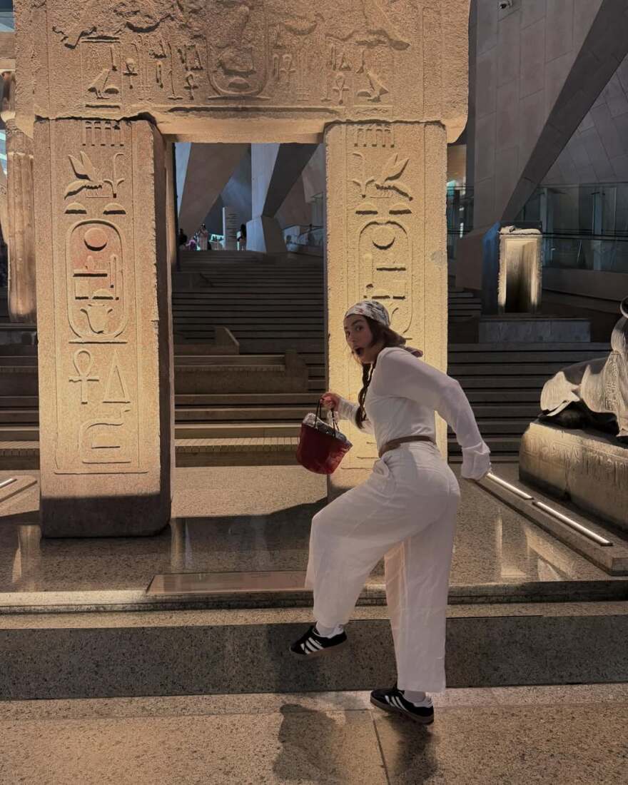 Η Χρύσα Μιχαλοπούλου ταξίδεψε στην Αίγυπτο - Δείτε φωτογραφίες
